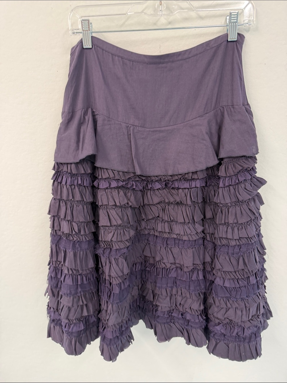 Lithe Anthropologie Layered Ruffle Skirt - Picture 4 of 4